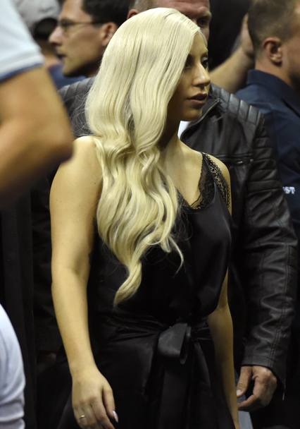 Lady Gaga totally blonde (Afp)